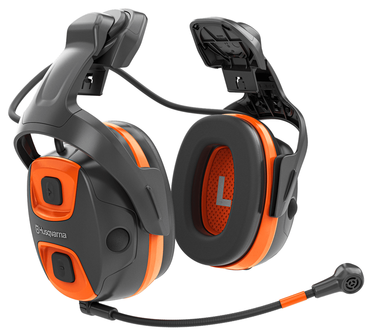 Chrániče sluchu Husqvara X-SYNC, pro přilbu