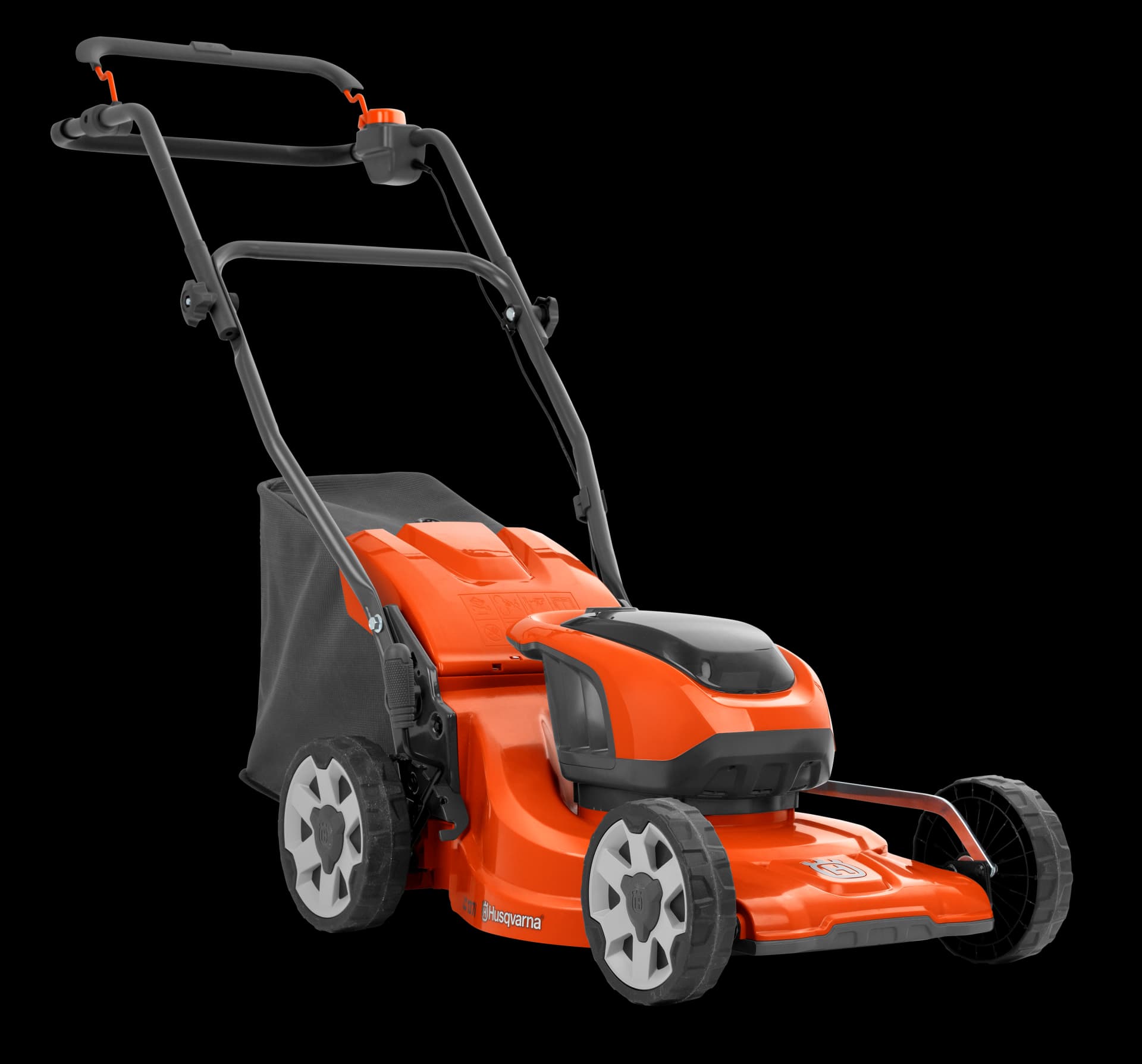 HUSQVARNA LC 137i s 2 akumulátory a nabíječkou