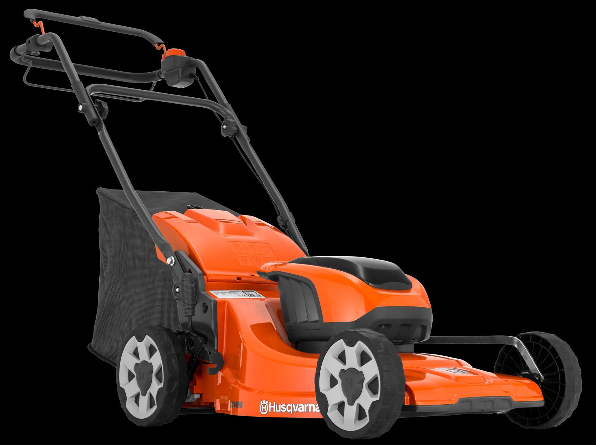 HUSQVARNA LC 142iS s 2 akumulátory a nabíječkou
