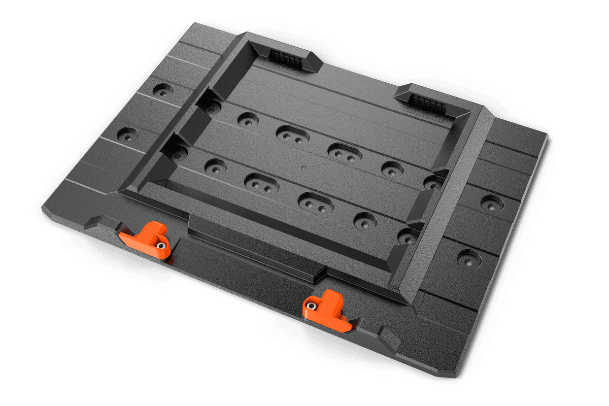 Deska k uchycení boxu na akumulátory Husqvarna - obrázek 1