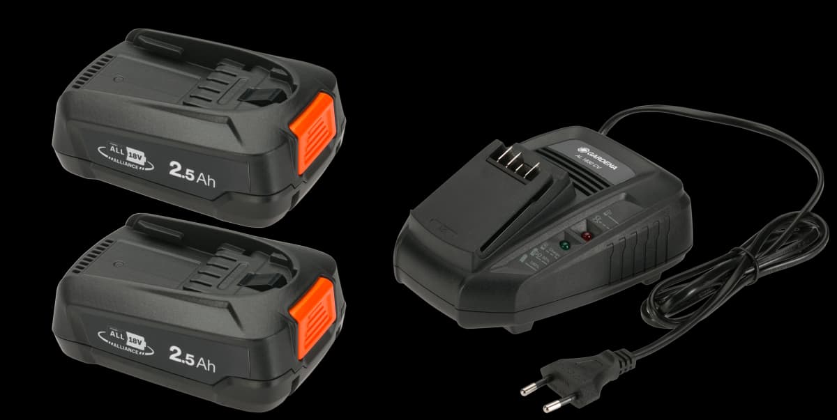 Startovací sada P4A
2 x PBA 18V/45 + AL 1830 CV