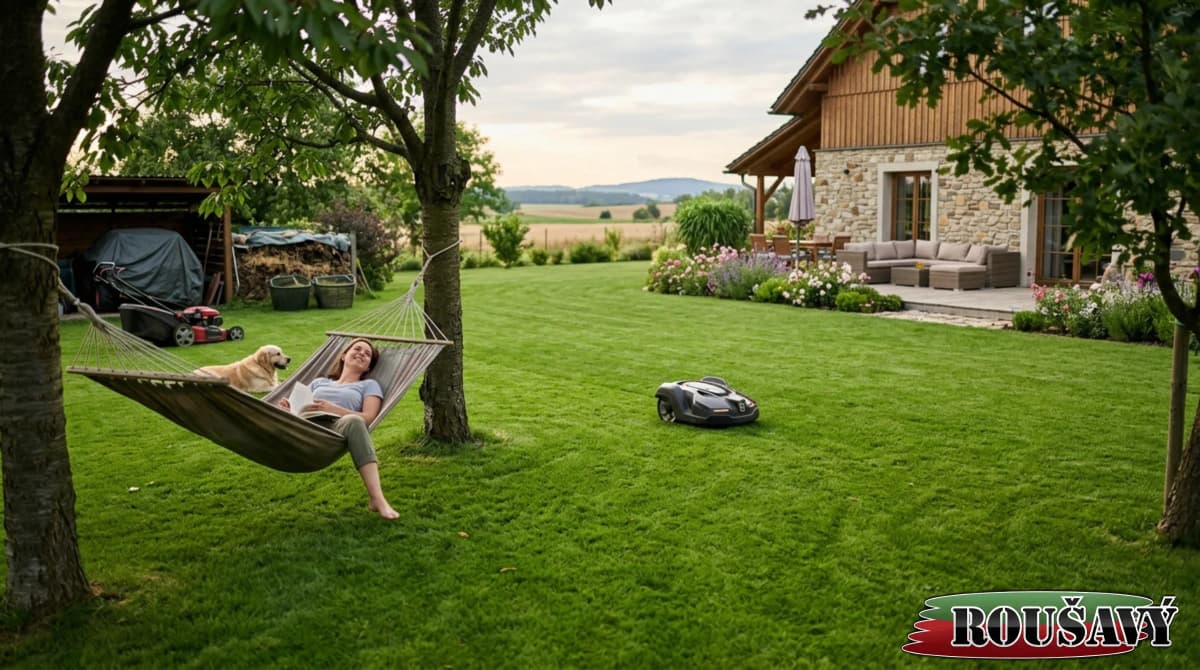 Kolik ušetří robotická sekačka oproti benzínové? Detailní výpočet nákladů a návratnosti